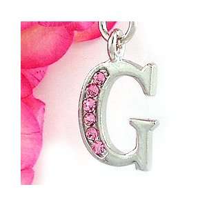 Initial G Cell Phone Charm cg 