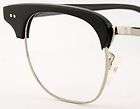   ® Black Wire & Zyl Eyeglass Frames Vintage Reproduction Mad Men New