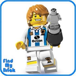 Lego Minifigure 8804 Series 4   Soccer Player NEW ★★  