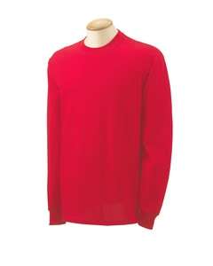 Gildan Mens 100% Preshrunk Cotton Long Sleeve T Shirt!  