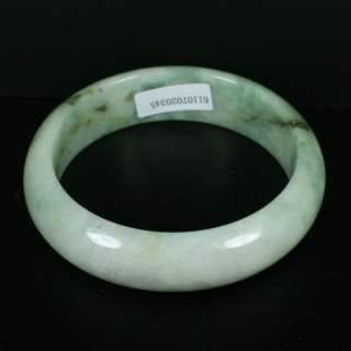   of Certified 57mm Green Bangle 100% Grade A Jade Jadeite