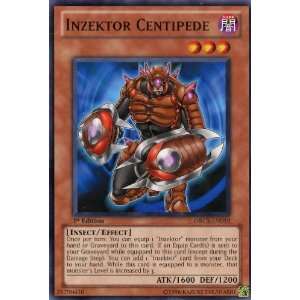  Yu Gi Oh!   Inzektor Centipede # 19   Order of Chaos   1st 