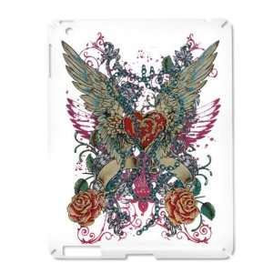  iPad 2 Case White of Heart Wings 