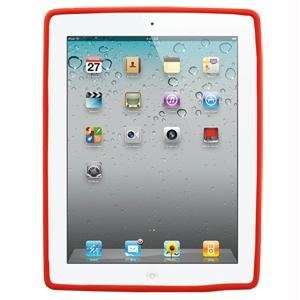  Silicone Cover for Apple iPad 2   Red Cell Phones 
