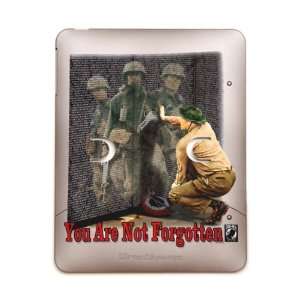  iPad 5 in 1 Case Metal Bronze POWMIA You Are Not Forgotten 