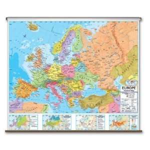  Universal Map 2794128 Europe Advanced Political Wall Map 
