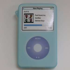   Blue Silicone Skin Case For Apple iPod classic 160GB: Everything Else