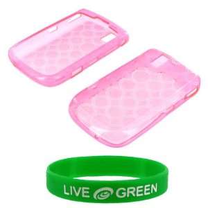 Magenta Crystal Silicone Skin Case for BlackBerry Tour 