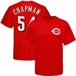  Majestic Cincinnati Reds #54 Aroldis Chapman Youth Red 
