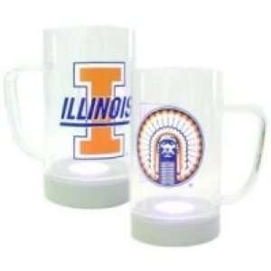  University of Illinois Fighting Illini Glow Mug Sports 