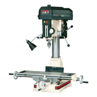 JET JMD 18, 2 HP 1 Phase R 8 Taper Milling/Drilling Machine 350018 NEW 