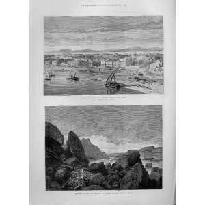  Dongola Birthplace Of Mahdi Antique Print 1883