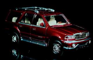 1998 Lincoln Navigator Diecast 1:24 Scale   Red  