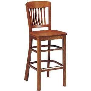 Brockton Wood Seat Stool, Specify Oak or Maple, 45 1/2Hx18 3/4Wx21 3 
