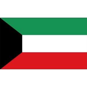  Kuwait 2ft x 3ft Nylon Flag   Outdoor Patio, Lawn 