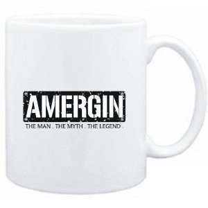  Mug White  Amergin  THE MAN   THE MYTH   THE LEGEND 