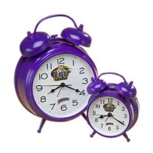  LSU Tigers Small Vintage Clock: Sports & Outdoors