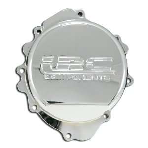 Triple Chrome Stator Cover (Left Side) With LRC Engraved, Fits Honda 