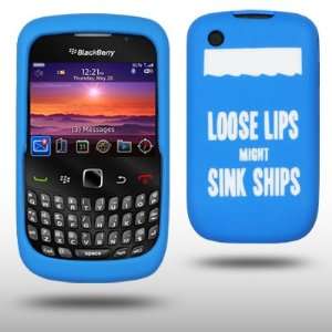  BLACKBERRY CURVE 3G 9300 LOOSE LIPS SINK SHIPS LASER 