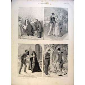  Scenes Plays London Theatre Staniland Brewtnall 1891