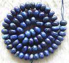 Blue Roundel Lapis Lazuli Beads 9x5mm 15.5  