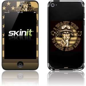  USA Military Lock and Load Uncle Sam skin for iPod Touch 