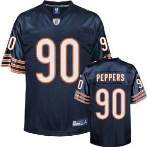  Julius Peppers Youth Jersey: Reebok Navy #90 Chicago Bears 