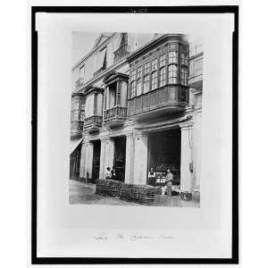  The Candamo House,Lima,Peru,1868,Enclosed Balconies