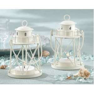  By the Sea Lighthouse Tea Light Holder   Set of 50