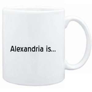 Mug White  Alexandria IS  Usa Cities 