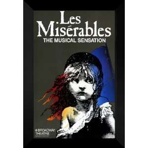  Les Miserables (Broadway) 27x40 FRAMED Movie Poster   A 