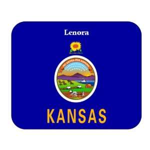  US State Flag   Lenora, Kansas (KS) Mouse Pad Everything 