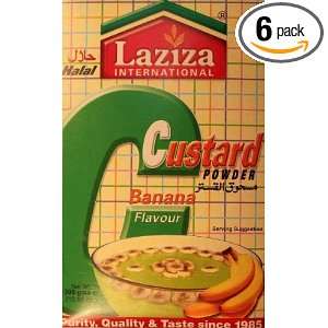 Laziza Banana Custard Powder, 300 Gram Grocery & Gourmet Food