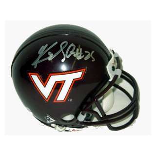 Kevin Jones Virginia Tech Mini Helmet:  Sports & Outdoors
