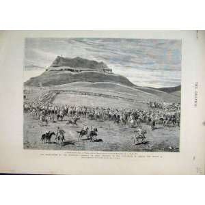   Transvaal War Assembly Boers Evacuation Laings Nek