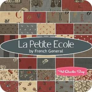  La Petite Ecole Fat Eighth Bundle   French General for Moda 
