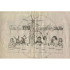  KYMS LA Radio XMas Promo Ad Poster 1970 Goggin
