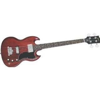 Gibson SG Standard Bass Electric Guitar, Worn Cherry   Chrome Hardware
