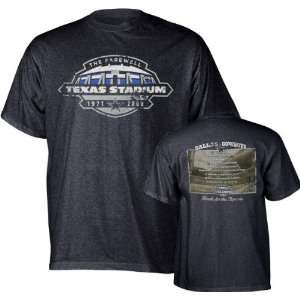 Dallas Cowboys Farewell Texas Stadium Highlights Retro T Shirt  