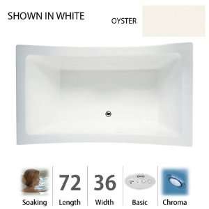 Jacuzzi ALL7236 BCX 2CX Y Oyster Allusion 72 x 36 Allusion Drop In 