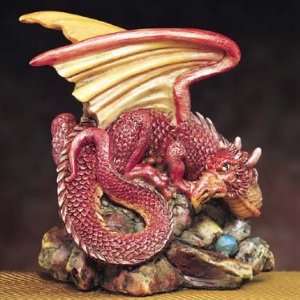  Small Dragon (Red)   Collectible Statue Figurine Figure 