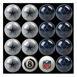    Dallas Cowboys Home vs Away NFL Pool Ball Set: Sports & Outdoors