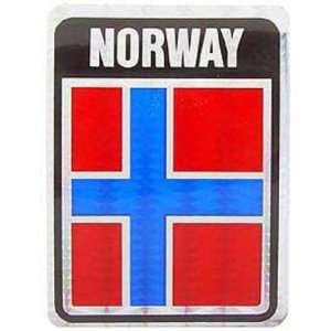  Norway Flag Sticker Automotive