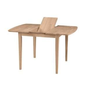    Unfinished Small Butterfly Leaf Extension Table Furniture & Decor