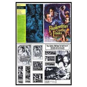  Frankensteins Castle of Freaks Original Movie Poster, 11 