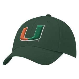  Miami Hurricanes Nike Swoosh Flex Hat: Sports & Outdoors
