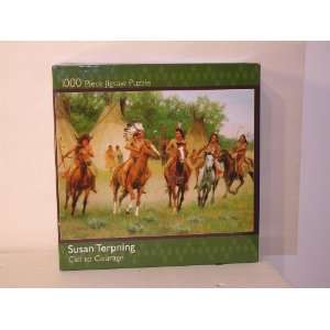  Susan Terpning Call to Courage 1000 Piece Jigsaw Puzzle 