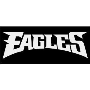  Philadelphia Eagles Text Logo Window Wall STICKER Car 