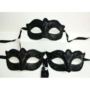  Three Masquerade Party Children Size Venetian Masks Toys & Games