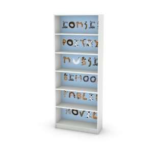  Alpha Dogs Decal for IKEA Billy Bookcase Rear Wall